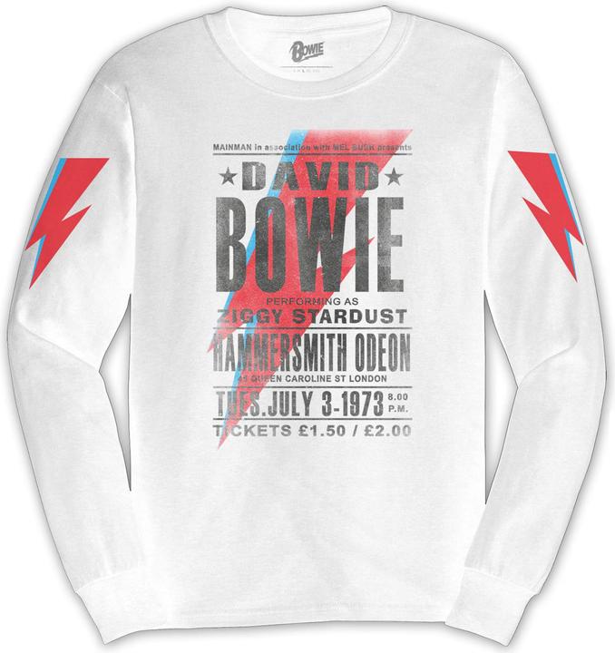 Immagine prodotto David Bowie Hammersmith Odeon (Longsleeve) (S)