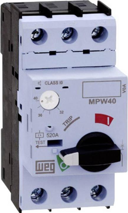 Actual product image Weg 12428129 MPW40-3-U020 Motor-protective circuit-breaker, adjustable 20 A 1 pc.