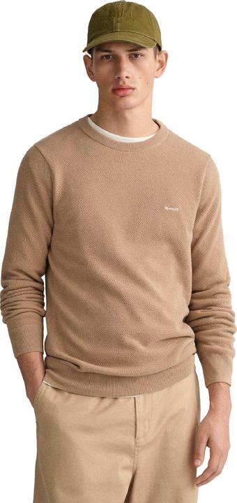 Produktbild GANT Sweatshirt Rundhalsausschnitt Piqué (S)