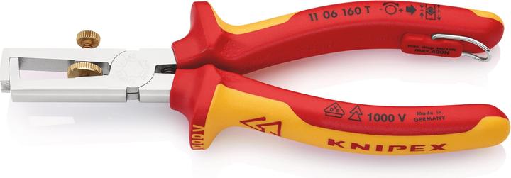 Produktbild Knipex Abisolierzange (160 mm)
