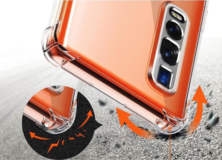 Actual product image Screenguard Oppo Find X2 Pro Case Crystal Soft Airbag Bumper (Oppo Find X2 Pro)