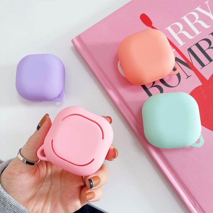 Produktbild König Design Schutz Hülle für Samsung Galaxy Buds Live Tasche Case Cover Etui 360 Grad Bumper (Kopfhörer Hülle)