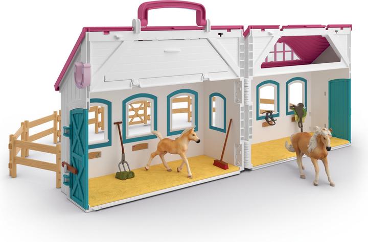 Immagine prodotto Schleich Stalla aperta a ferro di cavallo piccolo