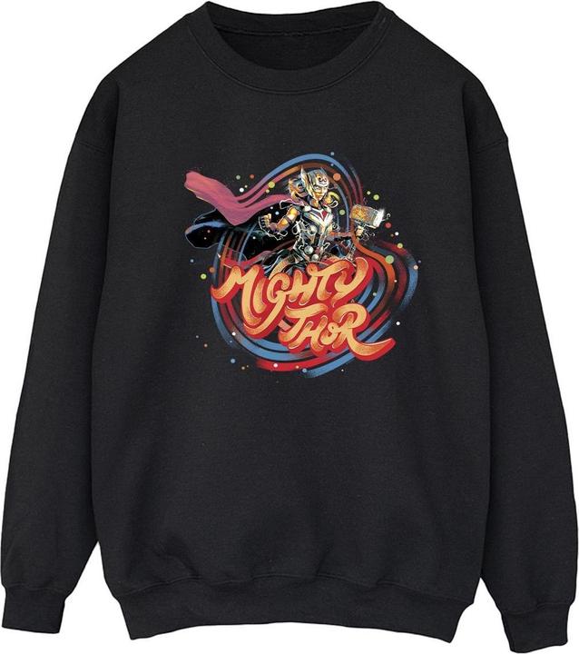 Immagine prodotto Thor Love And Thunder Mighty Thor Swirl Felpa Donna (M)