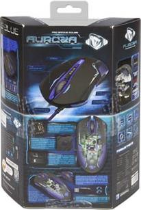 Actual product image Blue Auroza Mouse (EMS144BK)
