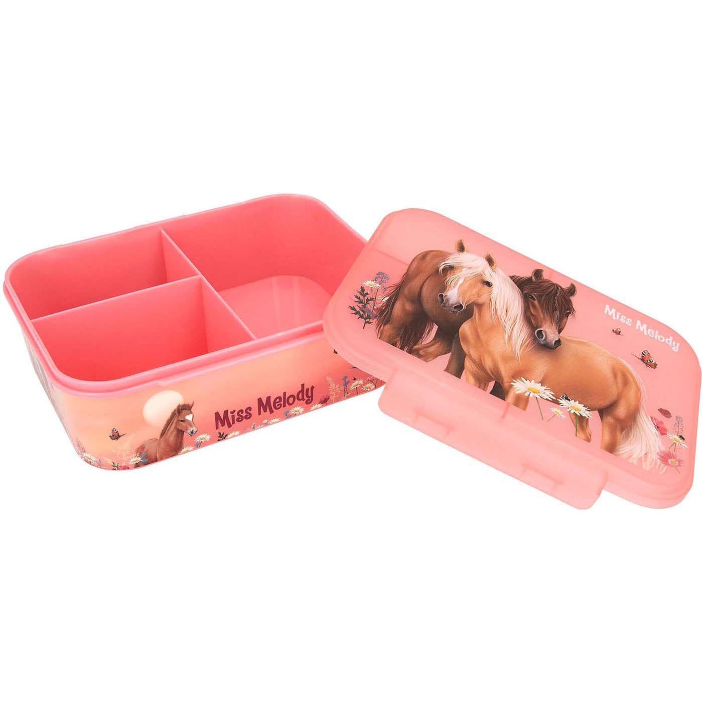 Thumbnail - Schmidt Spiele Miss Melody - Lunchbox FLOWERS ( 0412895 ), Lunchbox, Grün