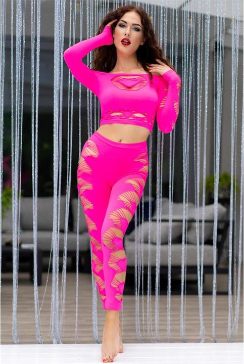 Actual product image Chilirose 2 Piece Set "Hello Pink (S, L)