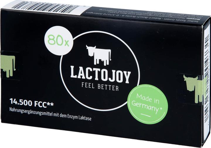 Image du produit Lactojoy Laktase (80 pièce(s), Cachets)
