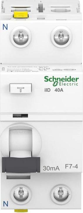 Produktbild Schneider Electric Acti9 iID RCCB 2Pole 40A 30ma Type A