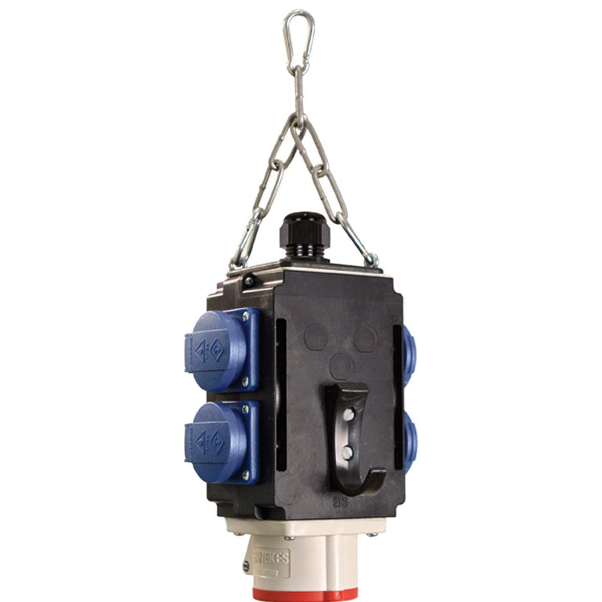 Bachmann, Steckdosenleiste, ENERGIEWURFEL 4xCEE7/3 1xCEE IP44 (5 x, CEE 7/3)