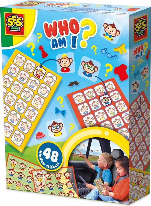 Immagine prodotto Ses Reise-Fenstersticker-Wer bin ich?? (48 Adesivo)