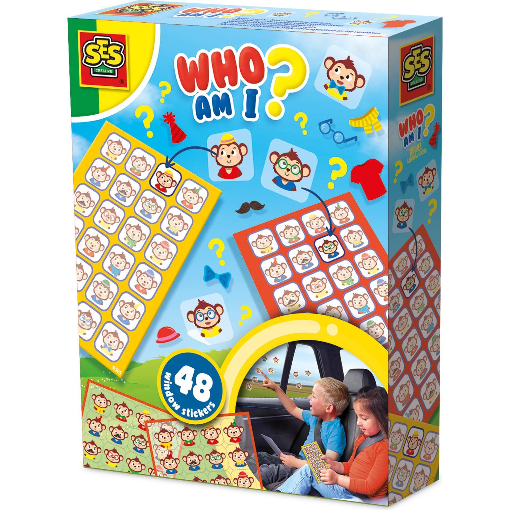 Ses Reise-Fenstersticker-Wer bin ich?? (48 Sticker) (02406)