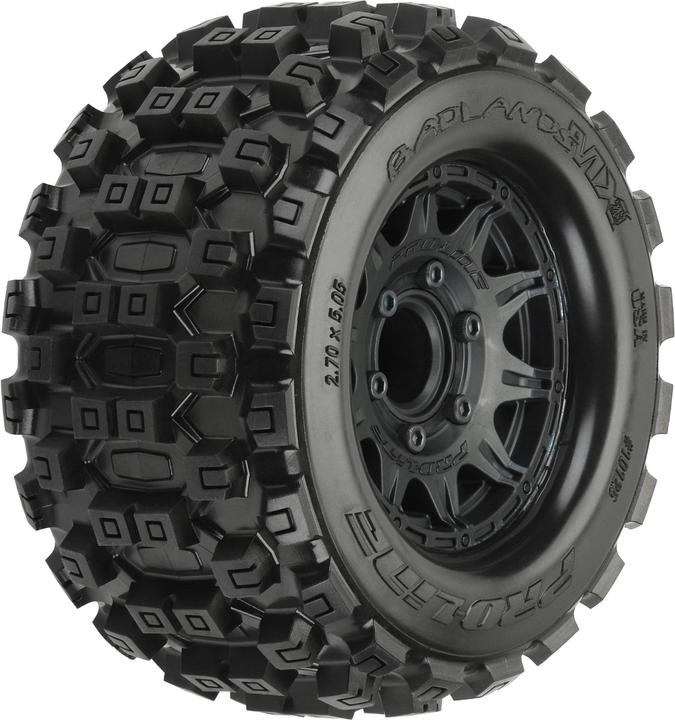 Actual product image Pro-Line Badlands MX28 All Terrain Truck Tire v/h (2)