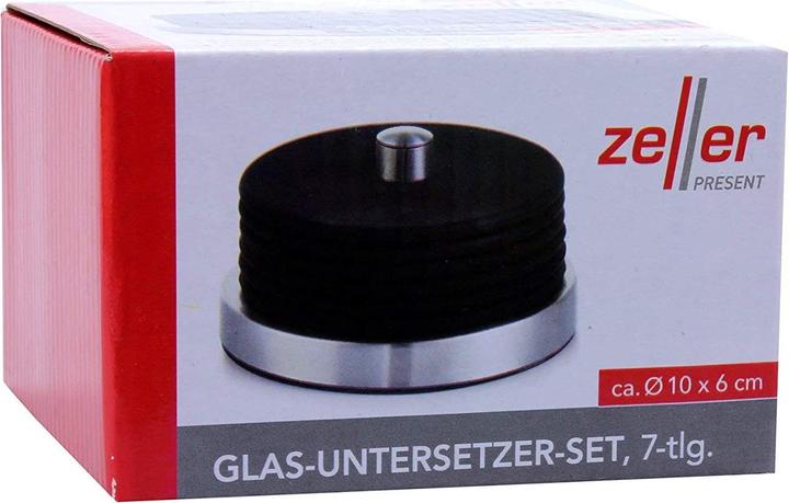 Actual product image Zeller Present 27224 (6 x, Glass coaster)