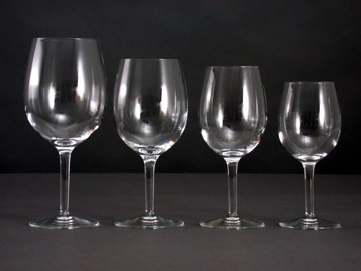 Actual product image Luigi Bormioli Rubino (37 cl, 6 Glasses, Red wine glasses, White wine glasses)