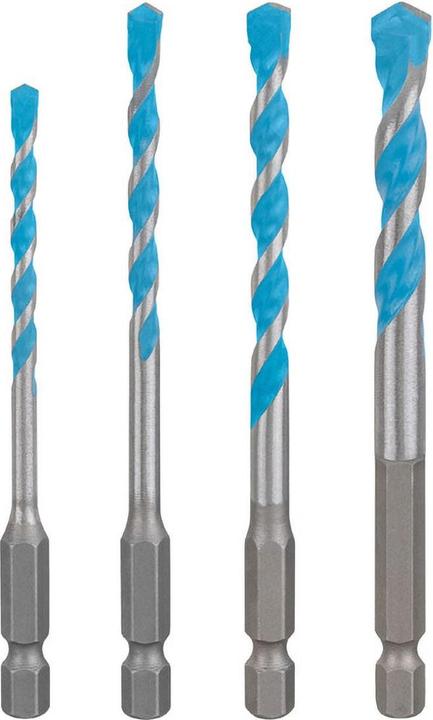 Actual product image Bosch Professional Zubehör EXPERT HEX-9 Multi Construction drill bit set, 4/5/6/8 mm, 4 pcs. (6 millimetres, 5 millimetres, 4 millimetres, 8 millimetres)