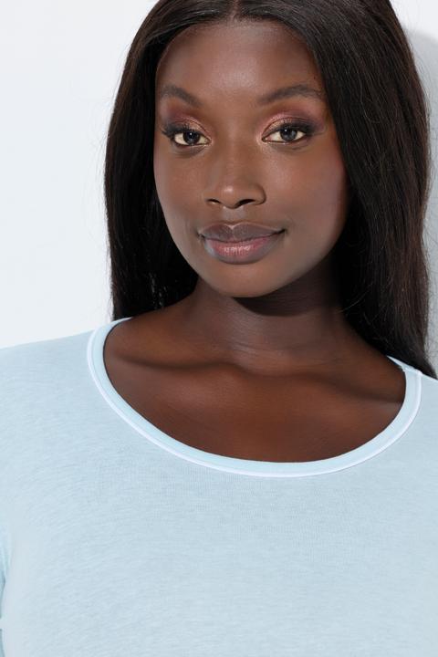 Produktbild Ulla Popken Nachthemd, Spitze, oversized, Rundhals, Langarm (62)
