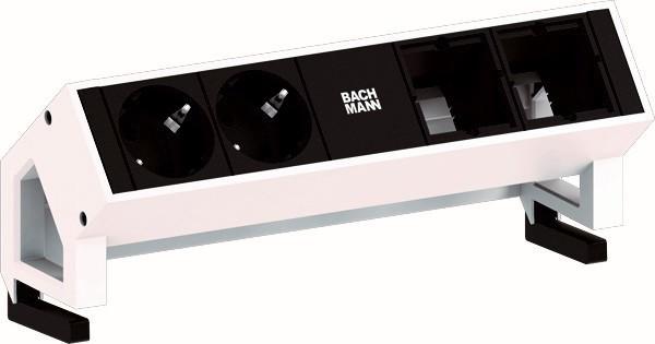 Immagine prodotto Bachmann DESK2 - 2xSchuko & 2xEmpty (2 x, CEE 7/3)