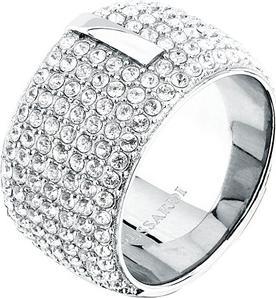 Actual product image Trussardi Unmissable Women's Ring With Crystals T-Round Tjayf1801 (54)