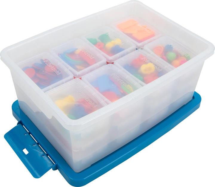 Produktbild Betzold Aufbewahrungsboxen-Set, transparent, 25-teilig (11.60 l)