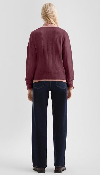 Produktbild s.Oliver Strickjacke Weicher Cardigan mit überschnittenen Schultern (L)