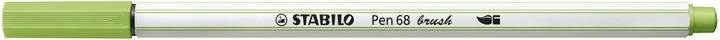 Actual product image STABILO Pen 68 brush Premium felt-tip pen (Pistachio nut, 1 x)