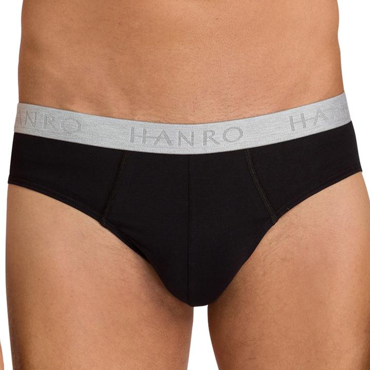 Produktbild Hanro - Cotton Essentials - Slip / Unterhose - 4er Pack (XL Schwarz) (XL, 4er Pack)