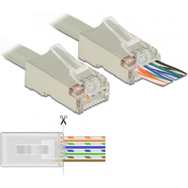 Thumbnail - Delock Netzwerkanschluss (Netzwerkkabel Stecker), Netzwerk Zubehör