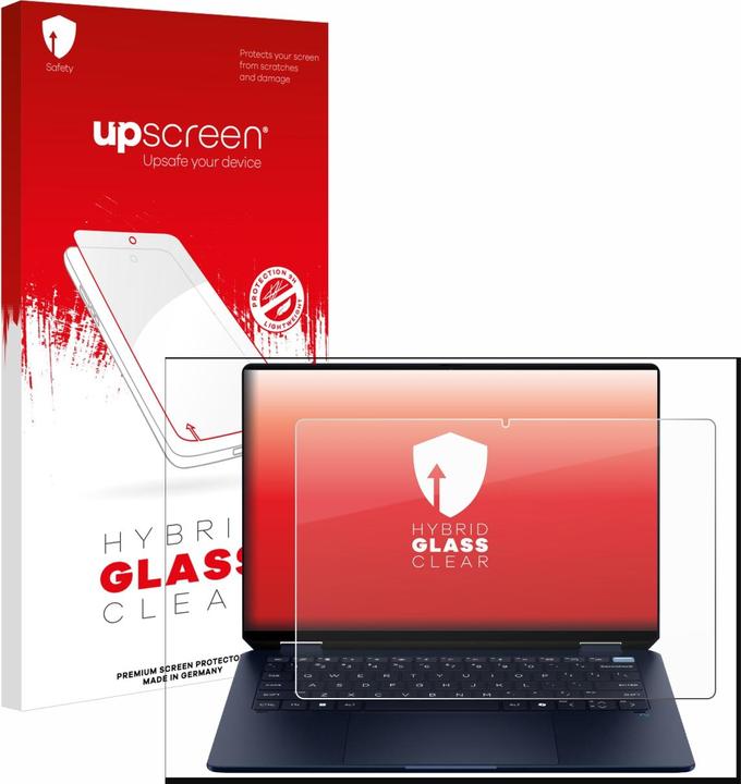 Actual product image upscreen Scratch Shield Glass (14")