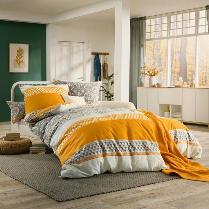 Image du produit Erwin Müller Wendebettwäsche (Set de linge de lit, 135 x 220 cm, 40 x 80 cm)