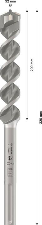 Actual product image Bosch Professional Zubehör Hammer drill SDS max-4 32 x 200 x 320 mm