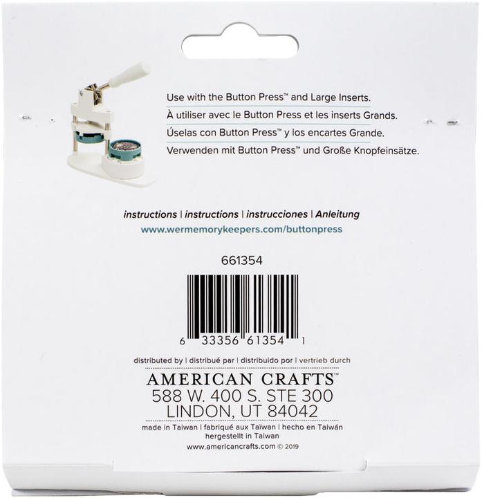 Produktbild We R Memory Keepers Rosette Button Press