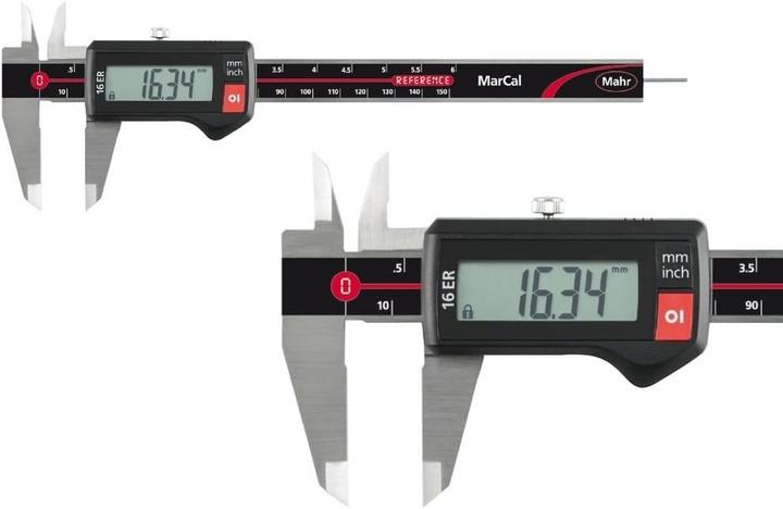Actual product image Mahr Caliper gauge digital MarCal 16ER depth gauge rectangular (15 cm)