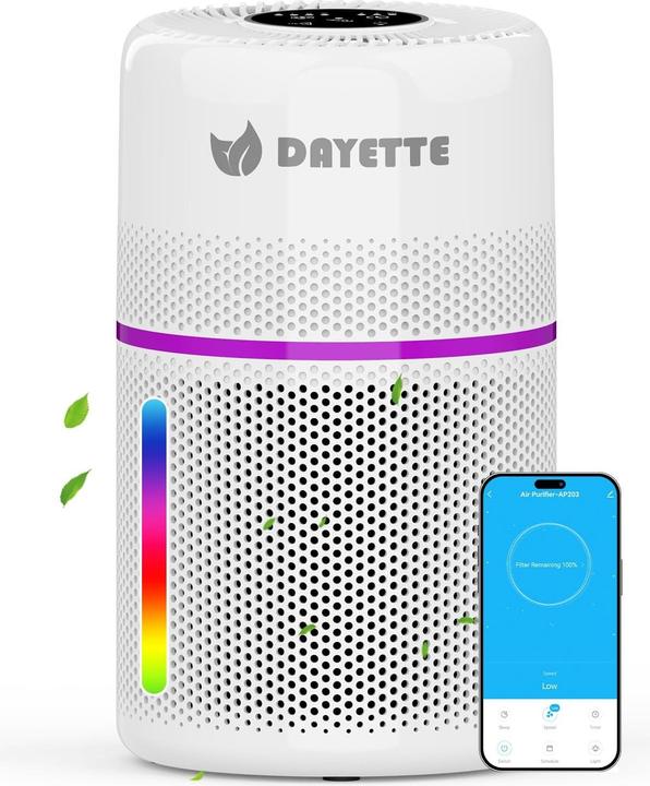 Produktbild Dayette Wifi Luftreiniger mit HEPA 13 Filter (90 m²)