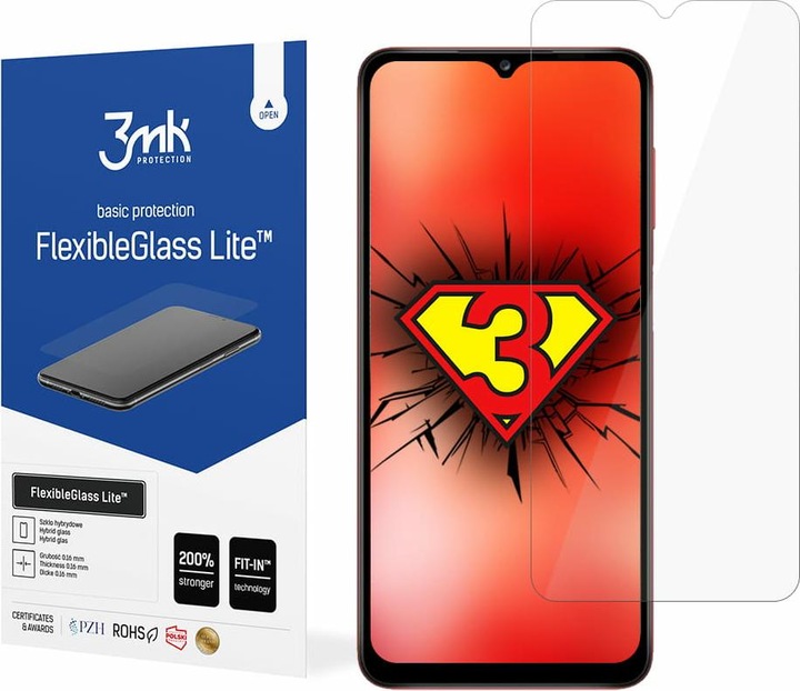 Immagine prodotto 3MK Film per display FlexibleGlass Lite (1 Pezzo/i, Samsung Galaxy A12)