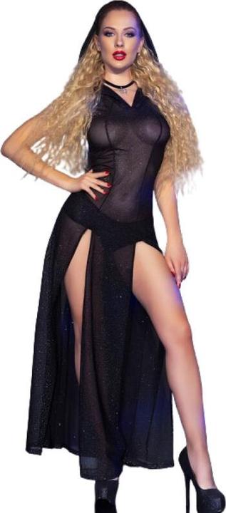 Actual product image Chilirose Dress with hood CR4685 (L)