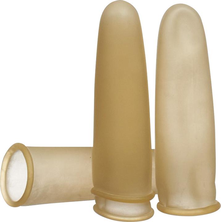 Produktbild Sanor Fingerling Latex Grösse 3 gepudert leicht (0.07 m)