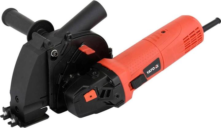 Actual product image Yato Professional wall groover, powerful 1700 Watt with 10500 rpm, incl. 2x Ø 125 mm diamond cutting