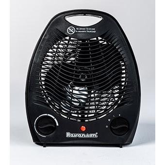 Ravanson Thermoventilator FH-105B Innen Schwarz 2000 W, Heizlüfter, Schwarz