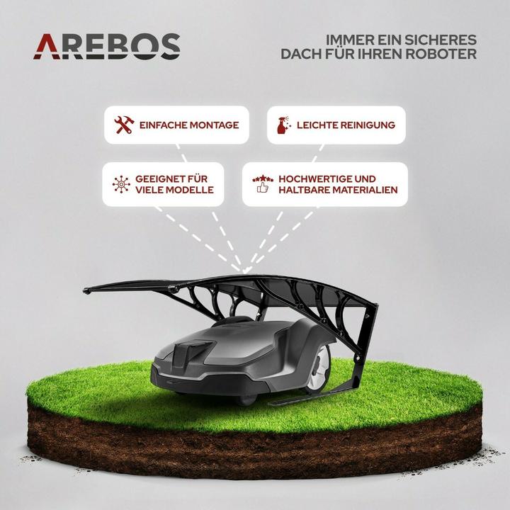 Produktbild Arebos Mähroboter Garage (Mähroboter, Mähroboter Garage)