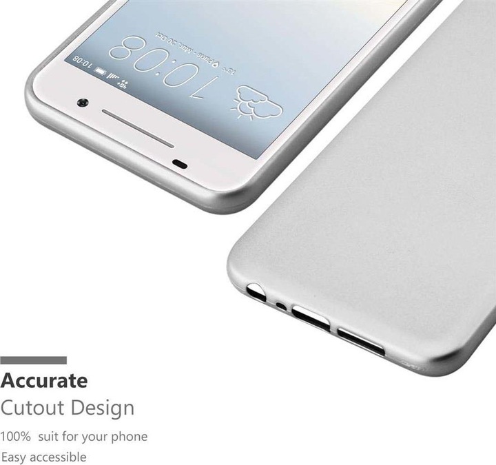 Produktbild Cadorabo TPU Matt Metallic Cover (HTC One A9)