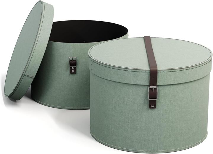 Produktbild Bigso Runde Aufbewahrungsboxen-Set (2x)