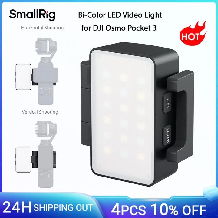 Produktbild SmallRig 5733 Bi-Color LED Video Light for DJI Osmo Pocket 3 (Videoleuchte)