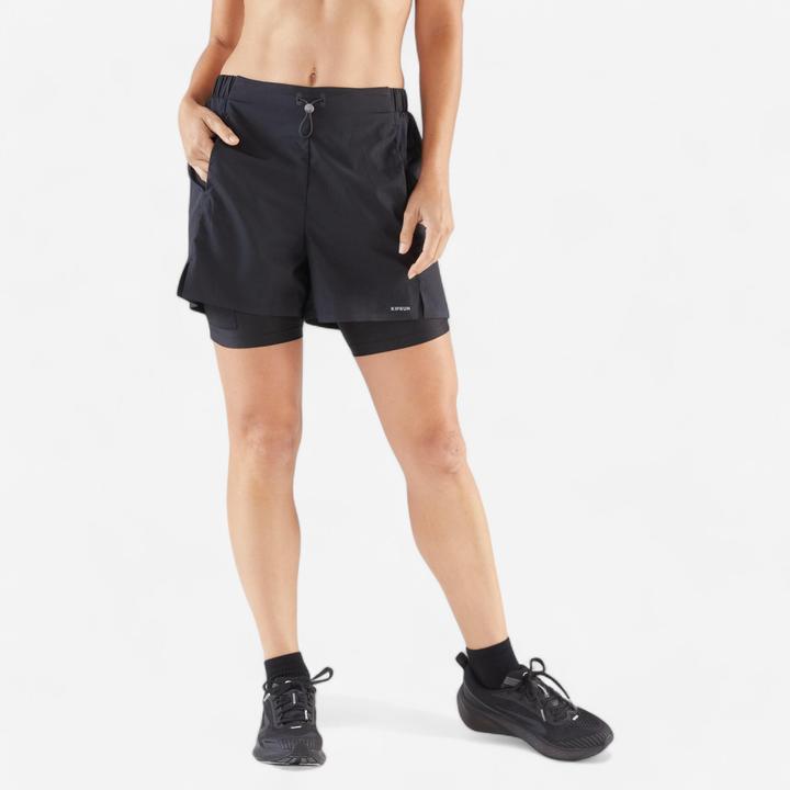 Produktbild Kiprun Laufshorts 2-in-1 Damen - Run 500 (XS)