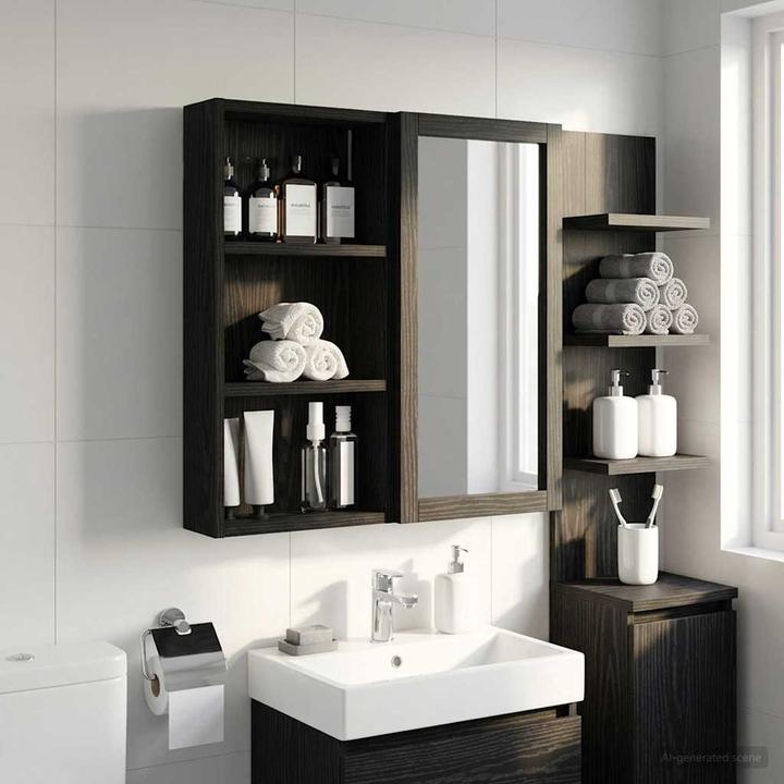 Produktbild vidaXL Badezimmerschrank (30 x 10 x 60.50 cm)