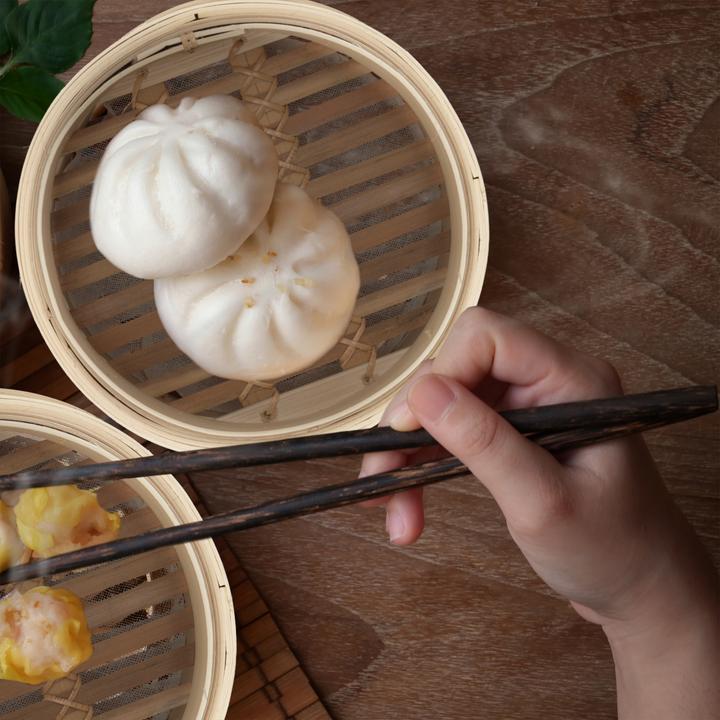 Immagine prodotto Relaxdays Vaporiera Cinese (26 cm, Materiale vegetale)