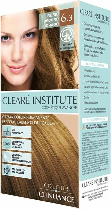 Produktbild Clearé Institute Cleare Institut Coloracion 6 3 Rubio Oscuro Dorado Cabellos Delicados (Nº 6.3-rubio oscuro dorado)