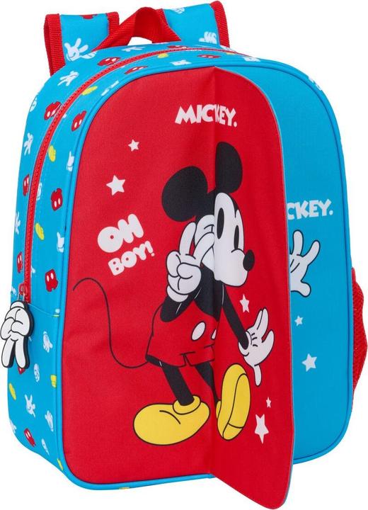 Actual product image Mickey Mouse Club House School backpack Mickey Mouse Clubhouse Fantastic Blue Red 26 x 34 x 11 cm