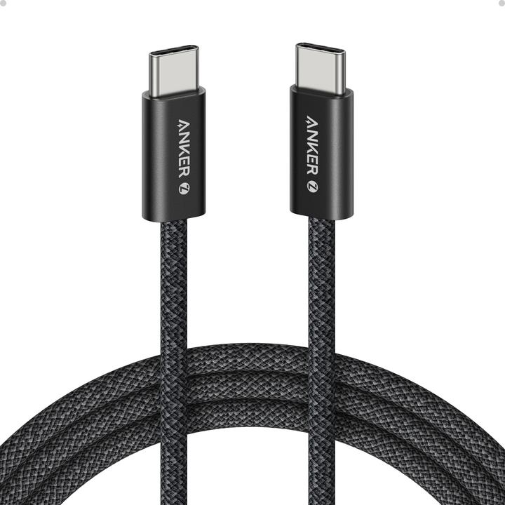 Immagine prodotto Anker USB-C to USB-C Cable Zolo, 240W, 1m, Black (1 m, 240 W)