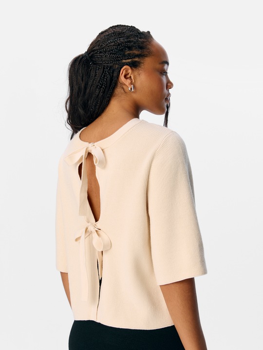 Image du produit Object Veste en tricot à manches courtes (XL)